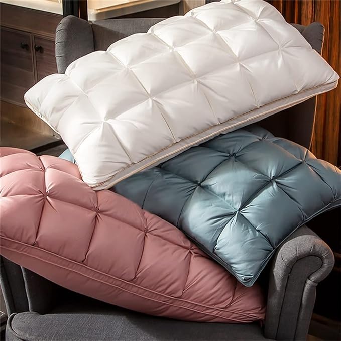 3D Bread Ergonomic Goose Down Pillow