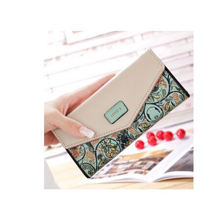 Women’s Birds & Floral Print Wallet | Elegant Nature-Inspired Multi-Card Clutch | Compact Vegan Leather Purse for Women | Artistic Bird Illustration Designer Wallet