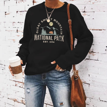 National Park printed hoodie