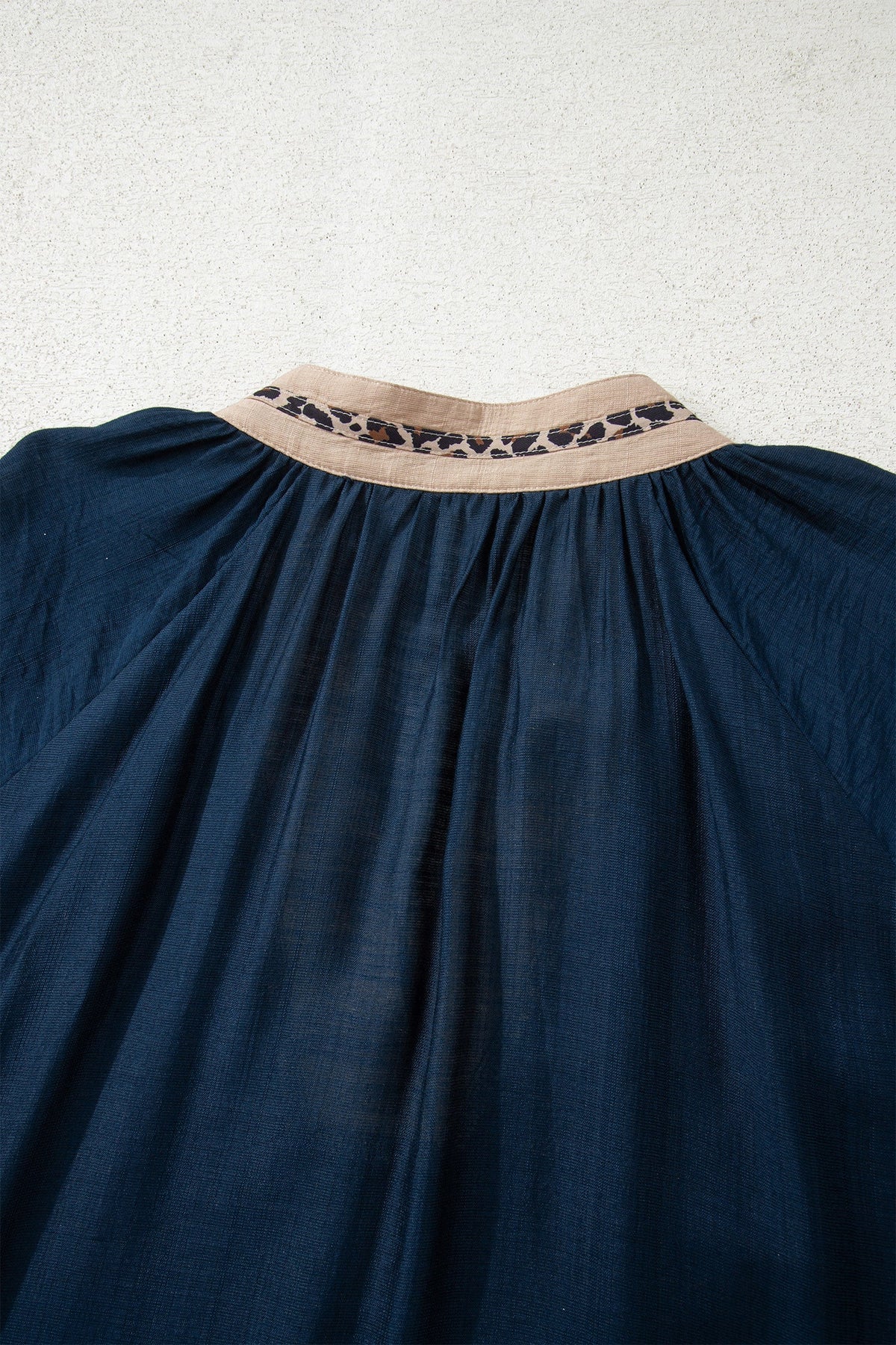 Threaded Pear Katelyn Long Flounce Sleeve PLUS Blouse