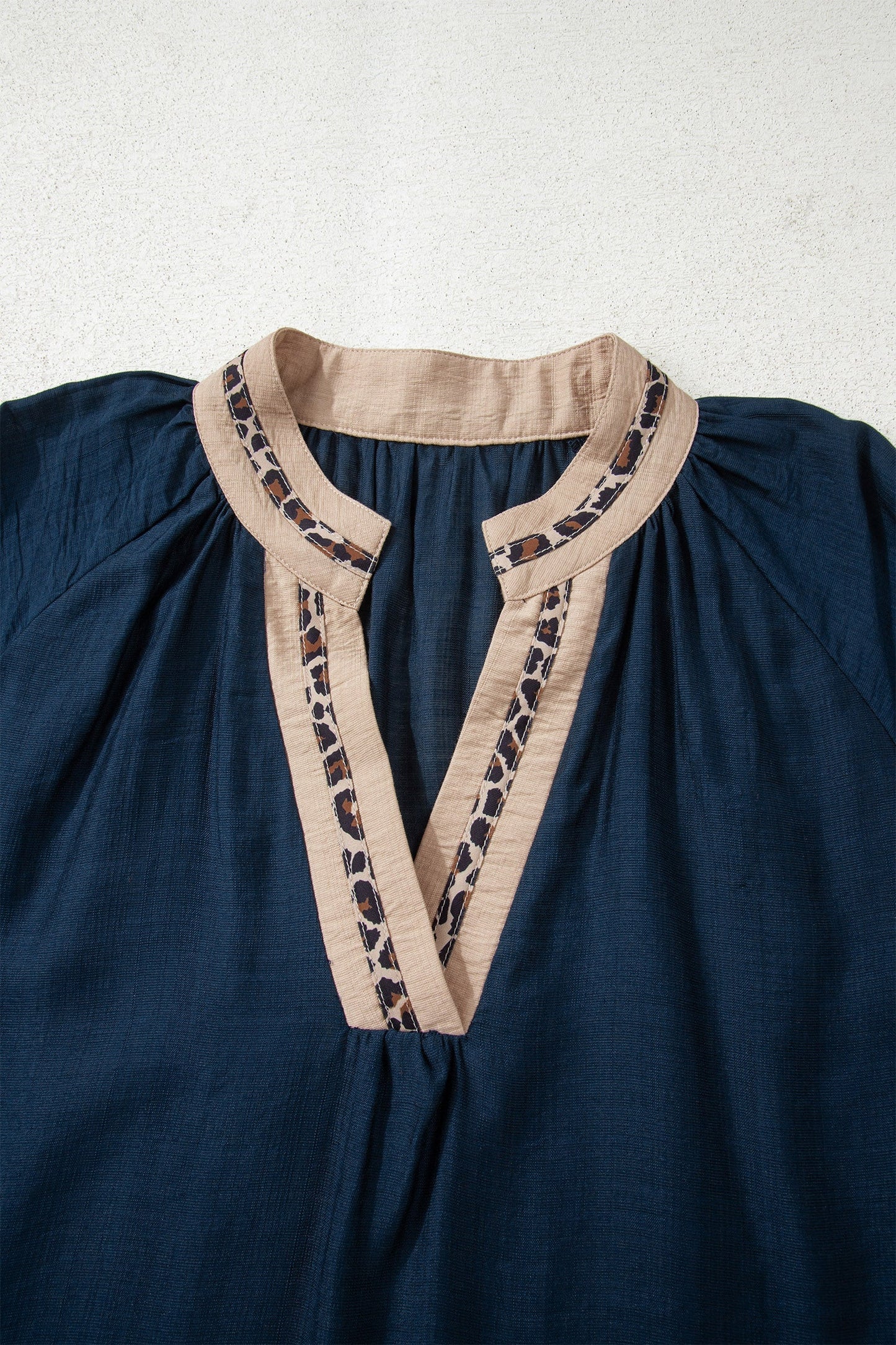 Threaded Pear Katelyn Long Flounce Sleeve PLUS Blouse