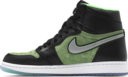 Air Jordan Men's Retro 1 High 'Zoom Zen Green' Sneakers