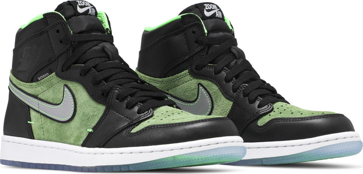 Air Jordan Men's Retro 1 High 'Zoom Zen Green' Sneakers