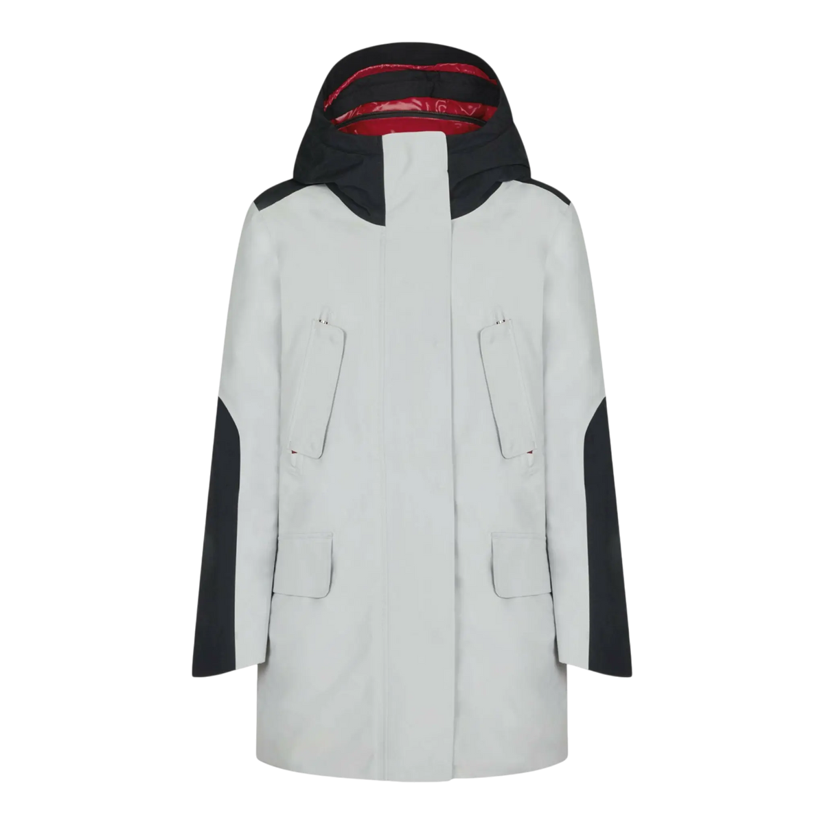Save The Duck Hero Gore-Tex Hooded Women Coat Lunar Grey/Black