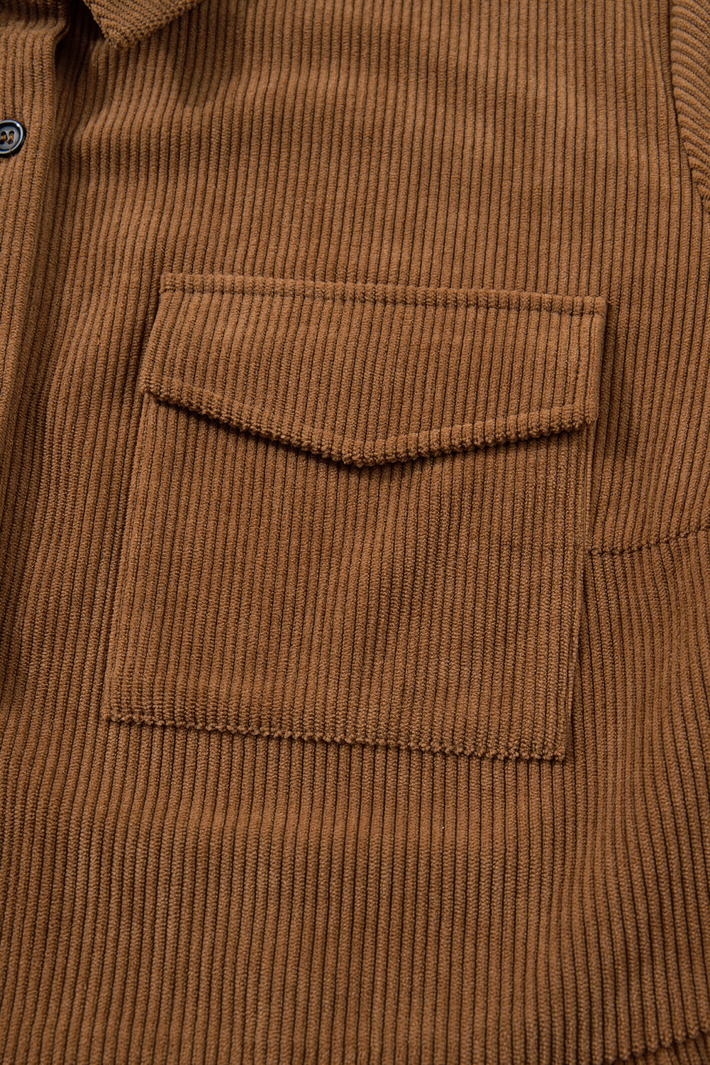 Threaded Pear Galilea Corduroy Full Collared PLUS Shirt