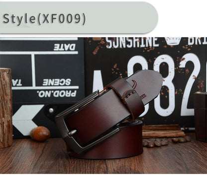 Men’s Dynamic Buckle Leather Belt | High-Sense Automatic Business Casual Waistband | Trendy Minimalist Precision-Lock Belt | Luxury-Label Statuesque Men’s Accessory | 2026 High-Fashion Radiant Urban Essential