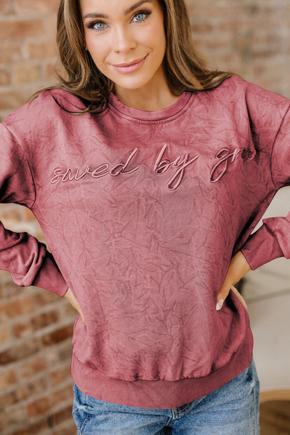 Threaded Pear Kaia Mineral Wash Loose Sweatshirt