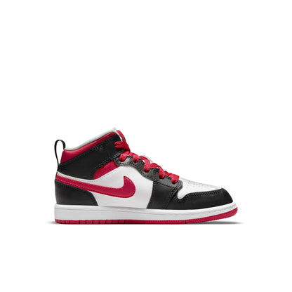 Air Jordan Preschool Retro 1 Mid Ps 'Very Berry' Sneakers