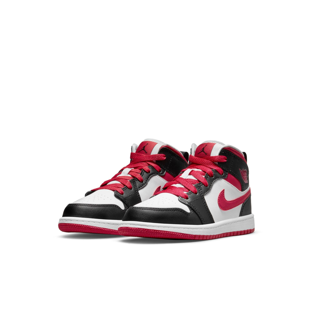 Air Jordan Preschool Retro 1 Mid Ps 'Very Berry' Sneakers