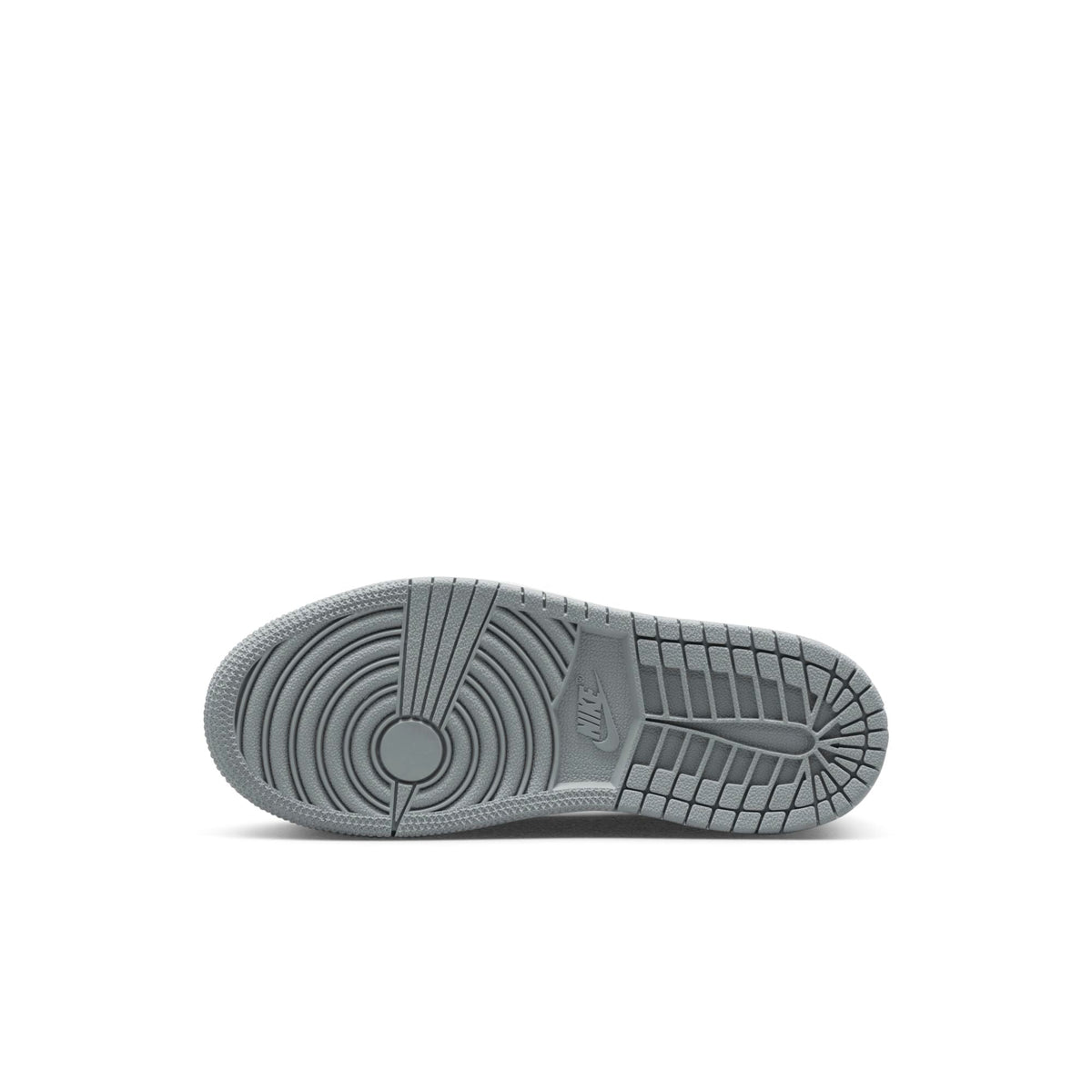 Air Jordan Preschool Retro 1 Mid Ps 'Neutral Grey' Sneakers