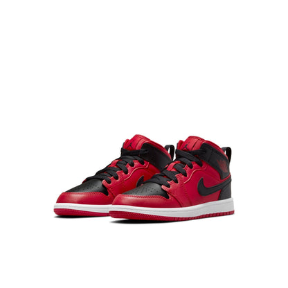Air Jordan Preschool Retro 1 Mid 'Reverse Bred Ps' (Ps)'