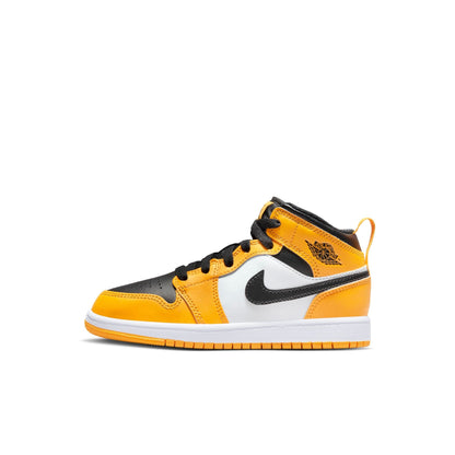 Air Jordan Preschool Retro 1 Mid 'Taxi' Ps Sneakers