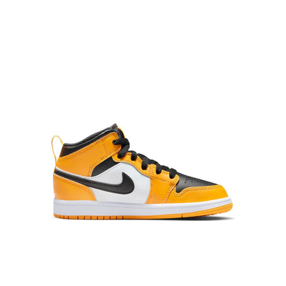 Air Jordan Preschool Retro 1 Mid 'Taxi' Ps Sneakers