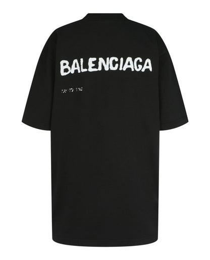 Balenciaga Oversized Hand Drawn T-Shirt