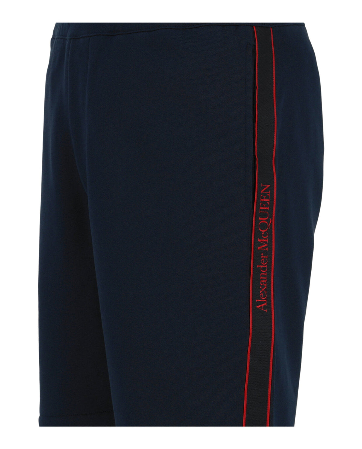 Alexander McQueen Men's Logo Tape Shorts