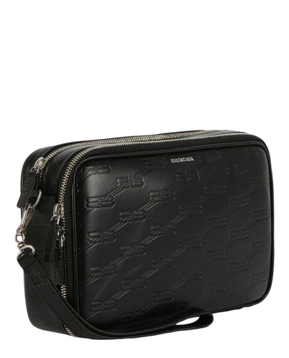 Balenciaga Signature Double Zip Pouch