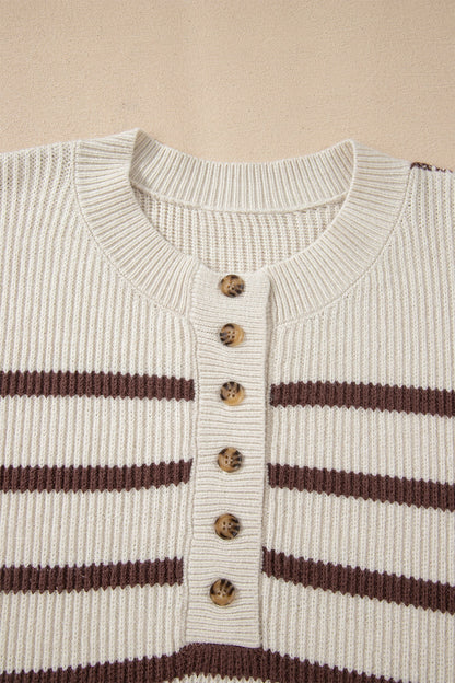 Threaded Pear Mckenzie Drop Shoulder Slouchy Sweater