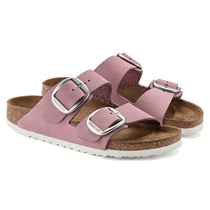 Birkenstock Arizona Big Buckle Nubuck Leather Orchid
