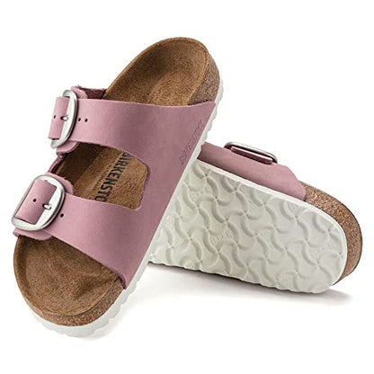 Birkenstock Arizona Big Buckle Nubuck Leather Orchid