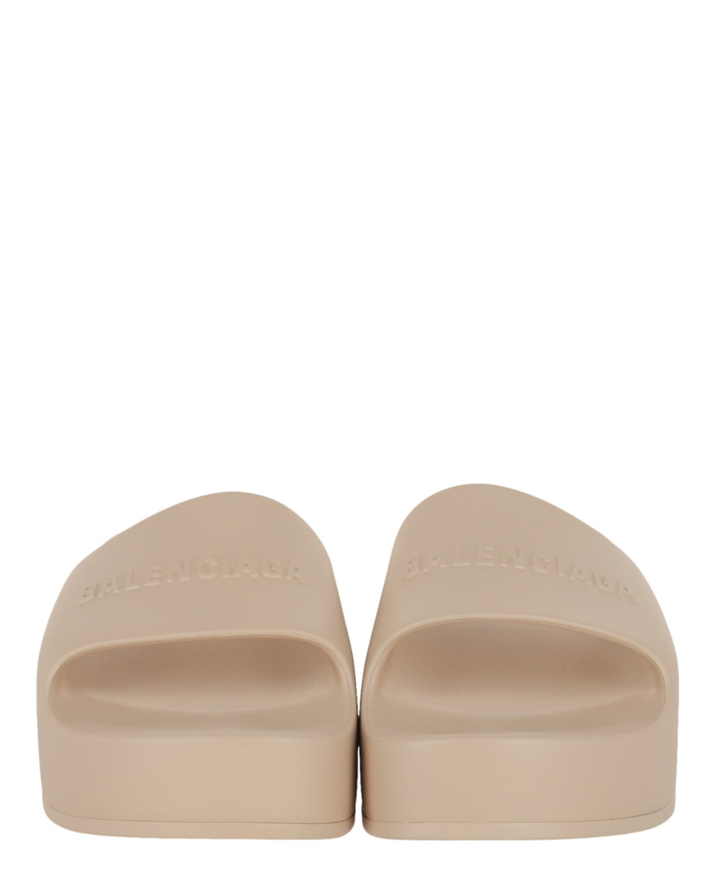 Balenciaga Chunky Logo Slide Sandals