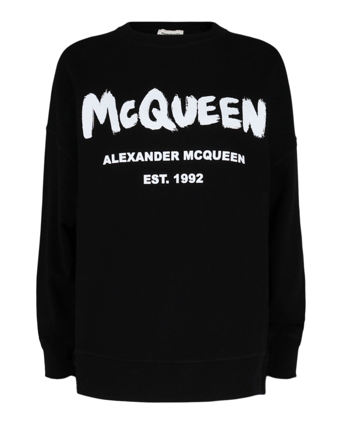 Alexander McQueen Graffiti Logo Sweatshirt