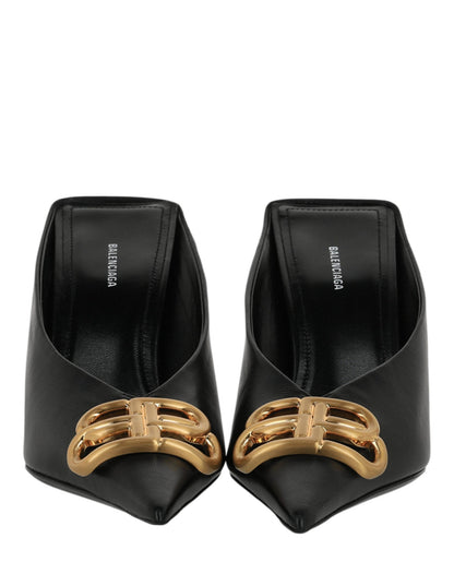 Balenciaga Square Knife Bb Mules