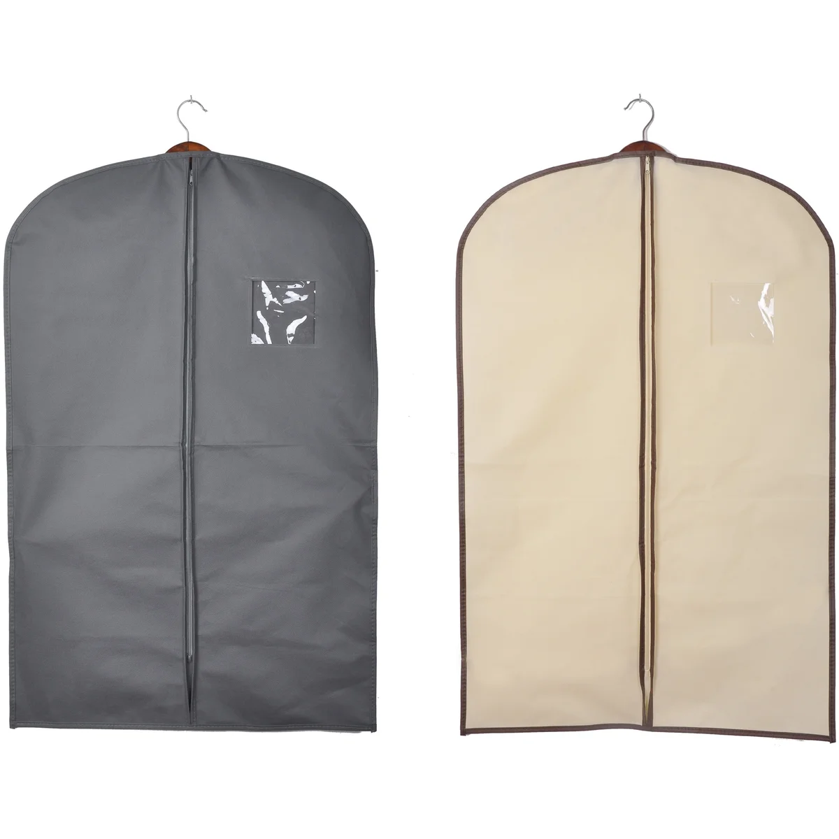 6 Pack of Suit & Dress Bags with Clear Window