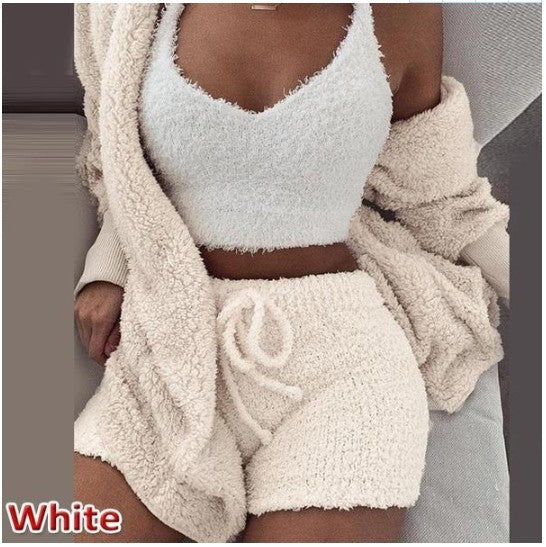 Women’s Plush 3-Piece Homewear Set