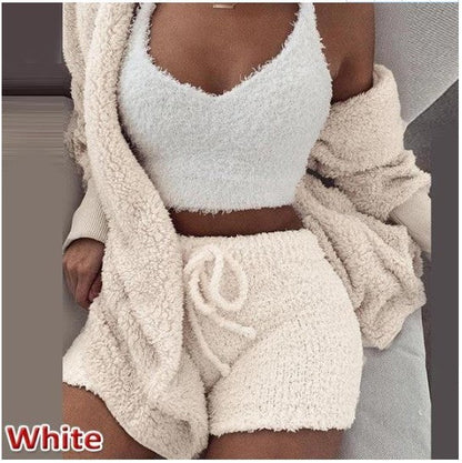 Women’s Plush 3-Piece Homewear Set