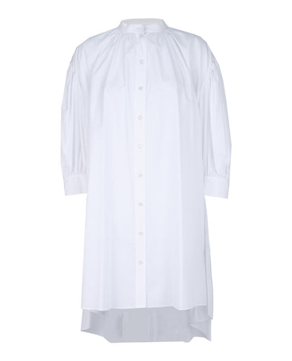 Alexander McQueen Cotton Trapeze Mini Dress