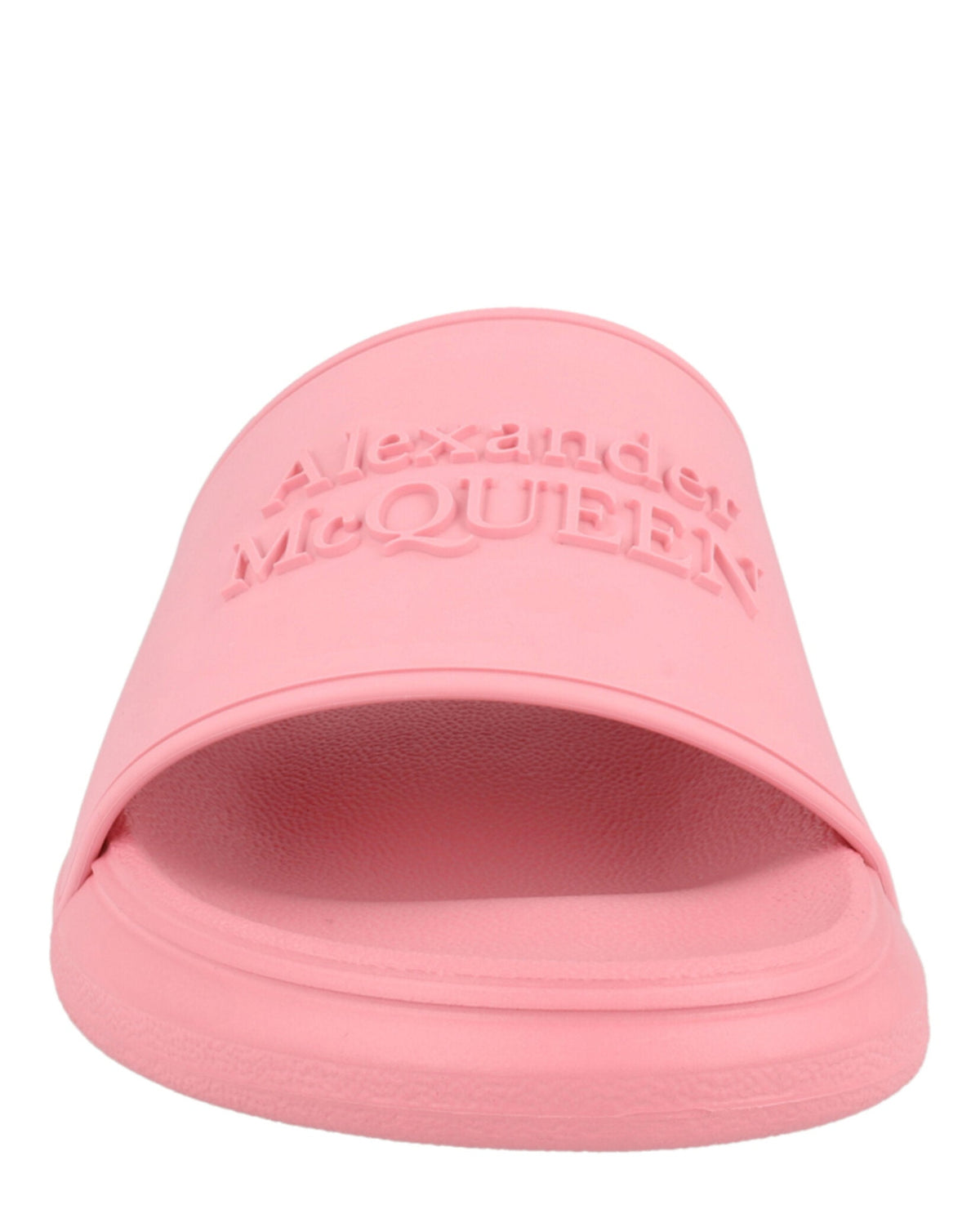 Alexander McQueen Embossed Logo Slides