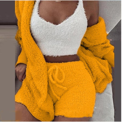 Women’s Plush 3-Piece Homewear Set