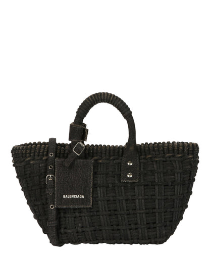 Balenciaga Bistro Xs Basket Top Handle Bag in Denim