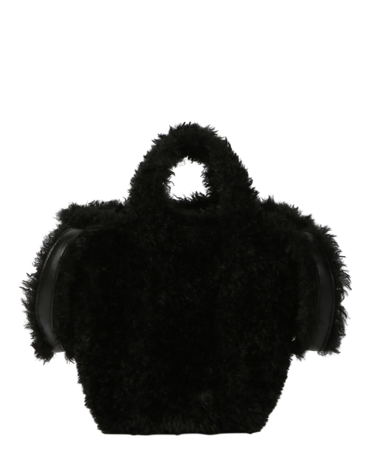 Balenciaga Everyday 2.0 Xs North-South Faux-Fur Tote