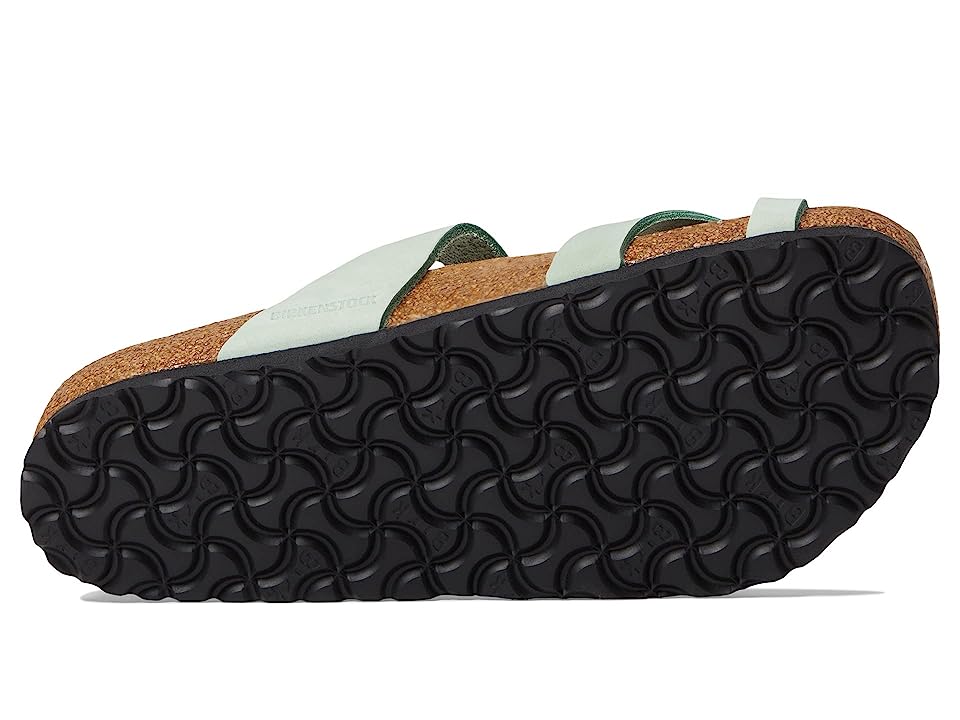 Birkenstock Unisex Mayari Soft Footbed Nubuck Leather Matcha