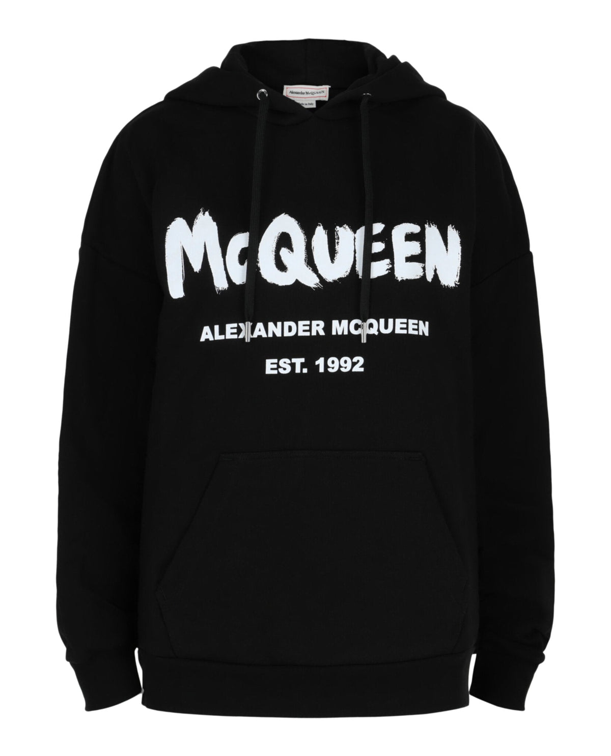 Alexander McQueen Graffiti Logo Hoodie