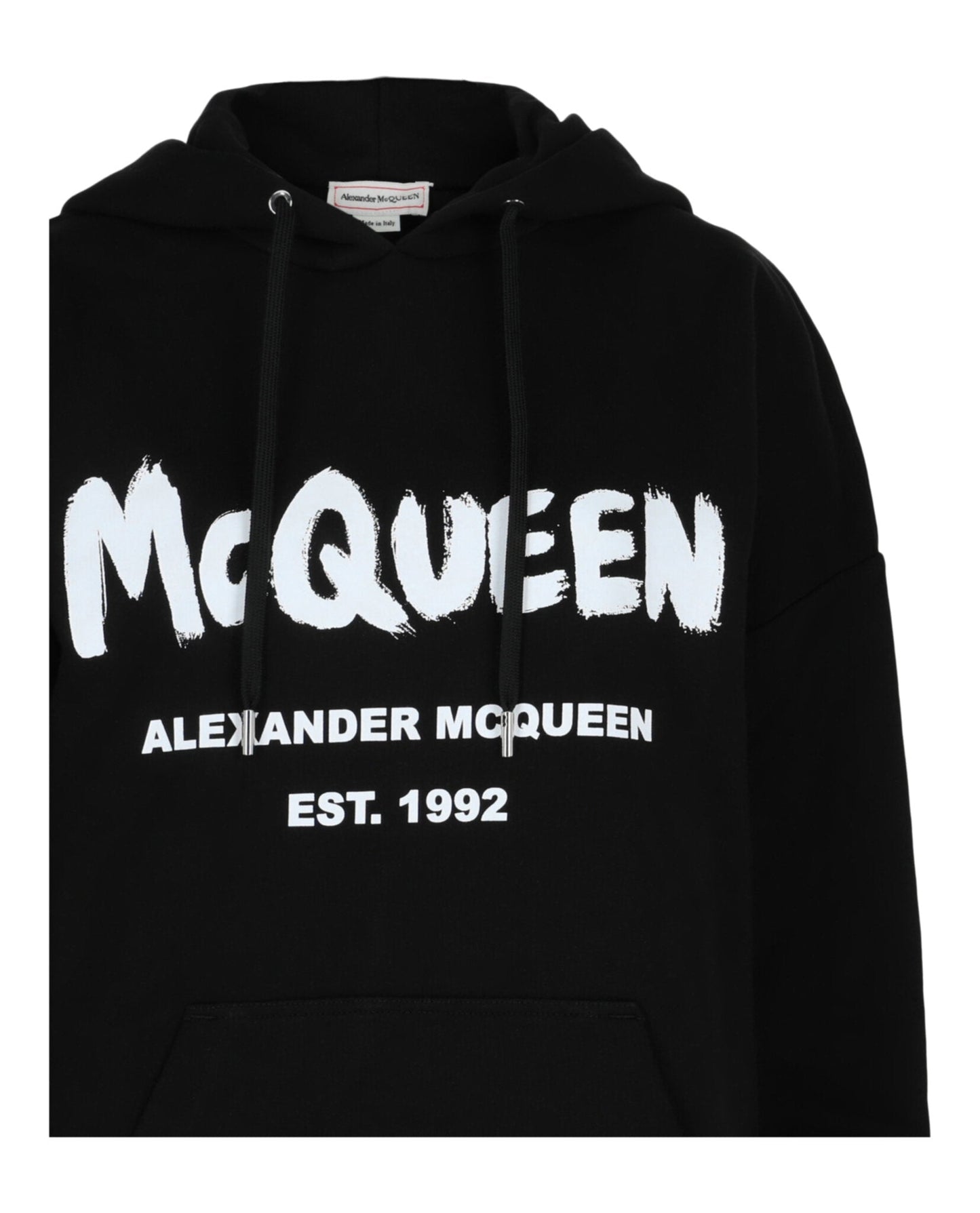 Alexander McQueen Graffiti Logo Hoodie
