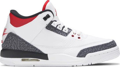 Air Jordan Grade School Retro 3 'Se Fire Red Denim' Gs Sneakers