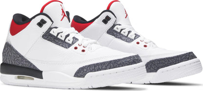 Air Jordan Grade School Retro 3 'Se Fire Red Denim' Gs Sneakers