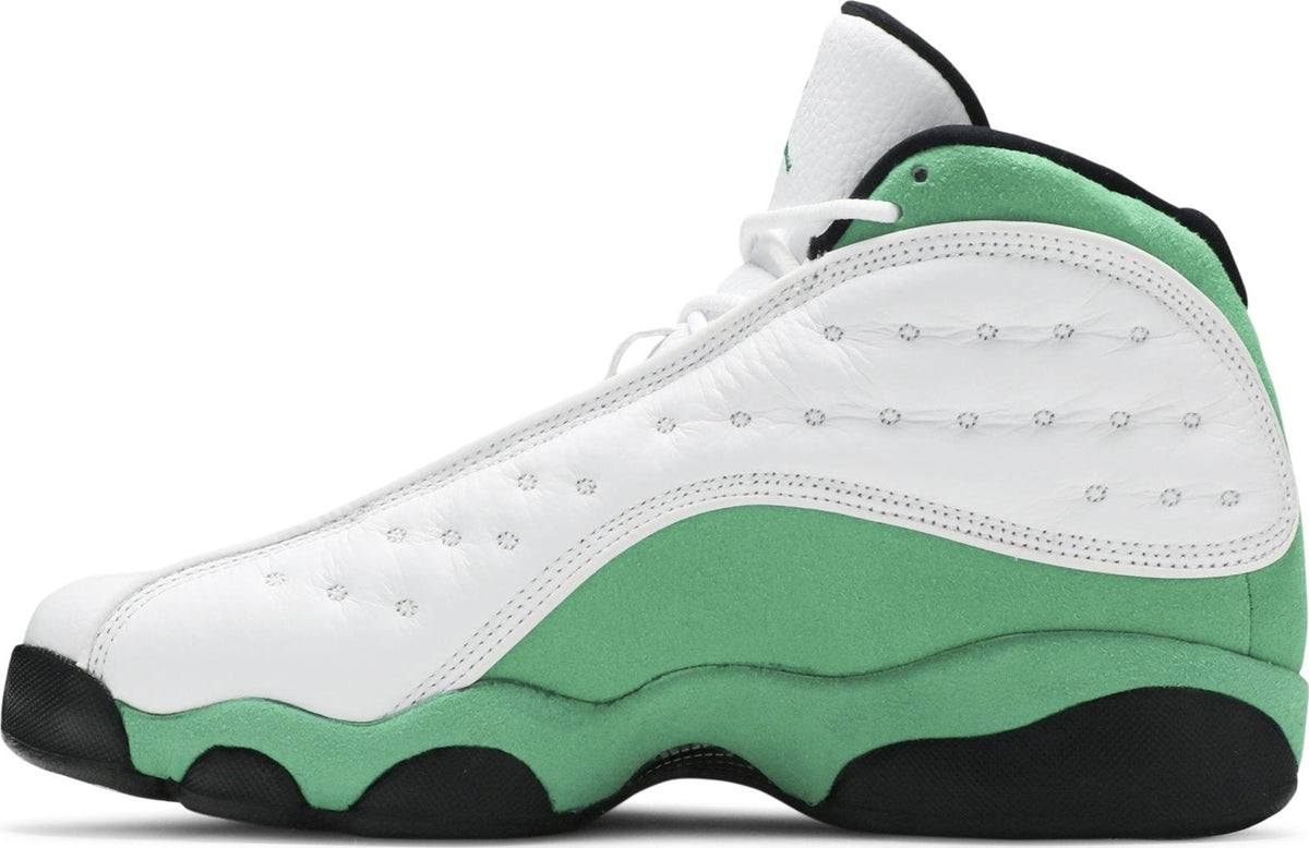 Air Jordan Grade School Retro 13 'White Lucky Green' Gs Sneakers