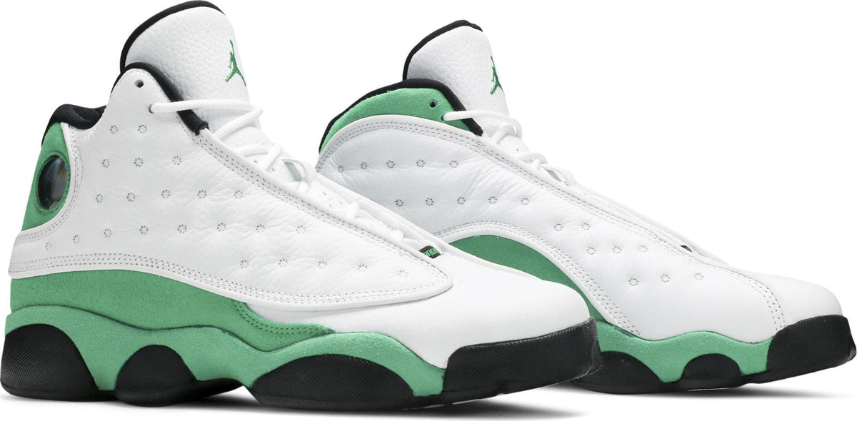 Air Jordan Grade School Retro 13 'White Lucky Green' Gs Sneakers