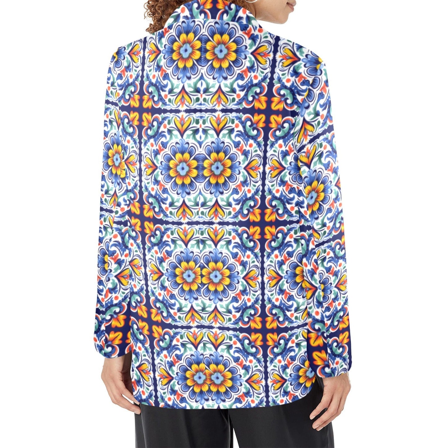 Baha Ranch Blues Talavera Women's Blazer