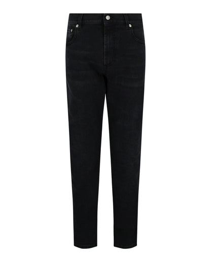 Alexander McQueen Graffiti Denim Jeans