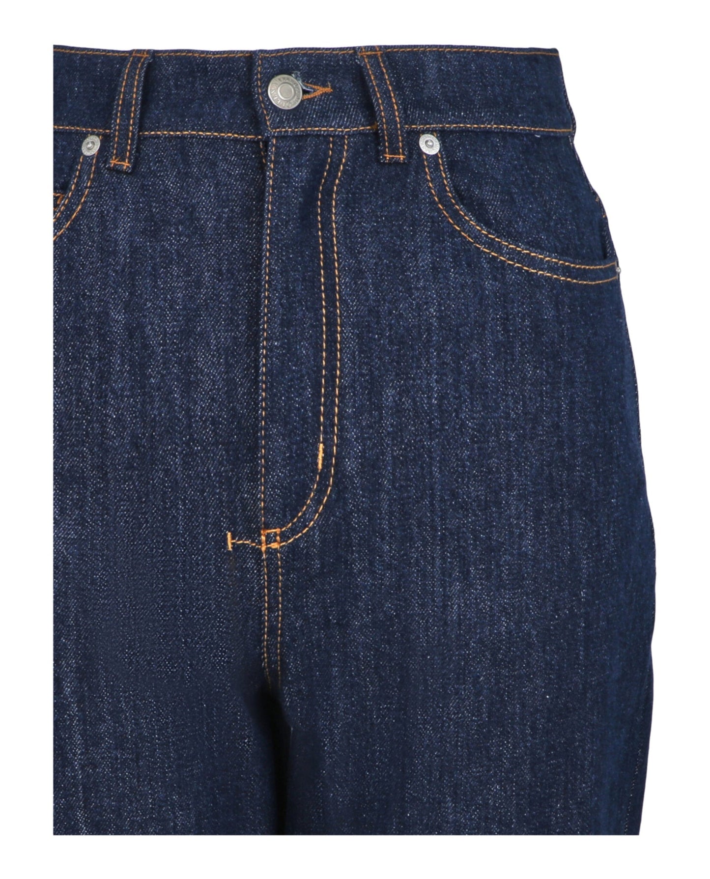 Alexander McQueen High-Waisted Boyfriend Jeans