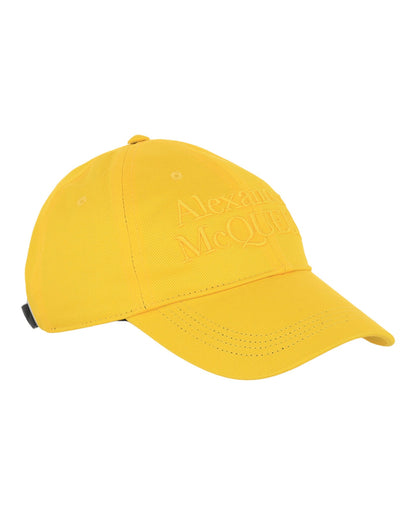 Alexander McQueen Embroidered Logo Baseball Hat