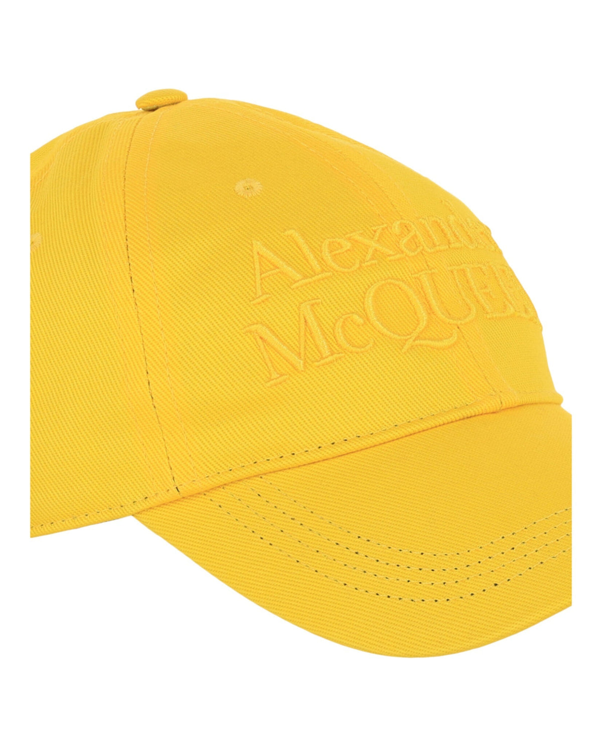 Alexander McQueen Embroidered Logo Baseball Hat