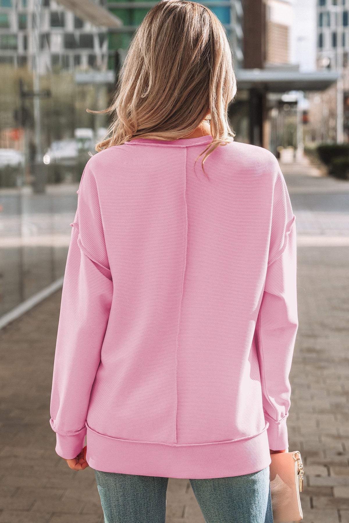 Threaded Pear Liv Drop Shoulder Baggy Pullover