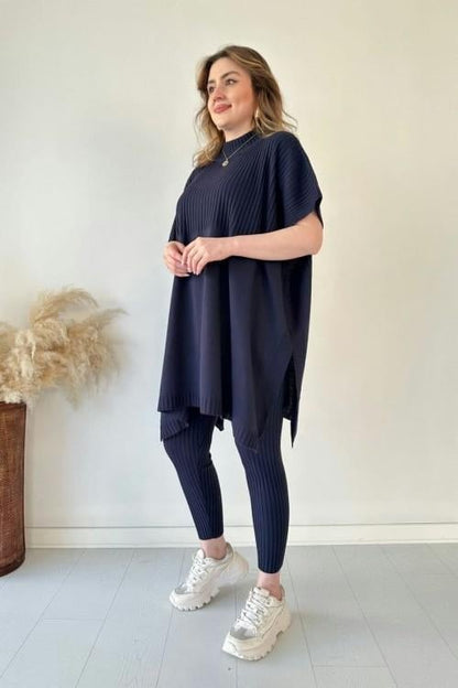 ⏰Clearance Sale 50% Knitted Two-piece Set(Buy 2 Free Shipping)