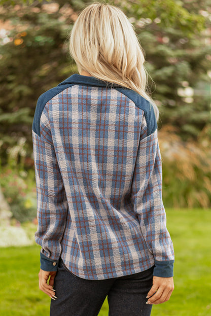 Threaded Pear Latara Zip Up Snap Jacket
