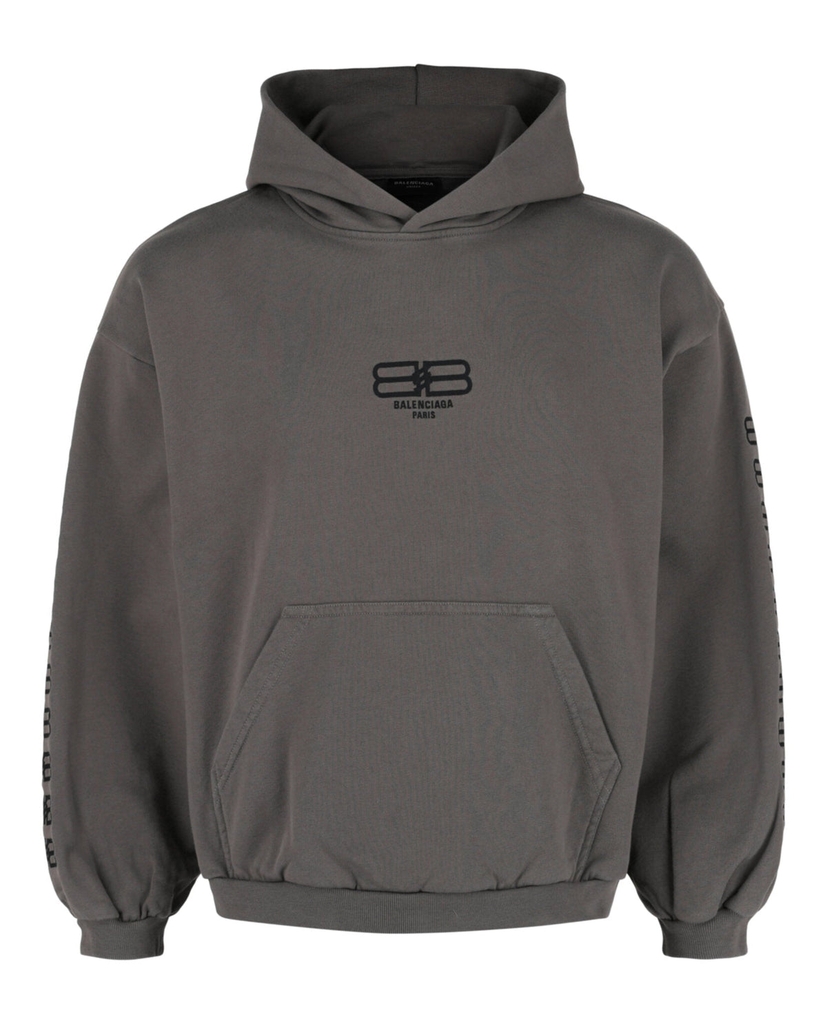 Balenciaga Embroidered Cotton Hoodie
